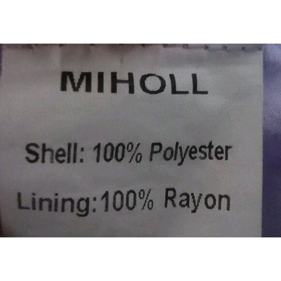 MIHOLL Womens V Neck Short Sleeve Ruffle Loose Summer Flowy Mini Dress XXL - Picture 12 of 13